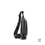 MHU03522001 Mochila Canguro de cuero vacuno Negro 4