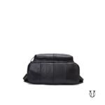 MHU 03722001 Mochila de cuero vacuno Negro 4