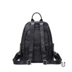 MHU 04322001 Mochila de cuero vacuno Negro 2