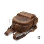 MHU 05922003 Mochila de cuero vacuno Marron 4