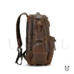 MHU09122025 Mochila de cuero vacuno Marrón 3