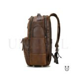 MHU09122025 Mochila de cuero vacuno Marrón 4