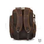 MHU09122025 Mochila de cuero vacuno Marrón 5