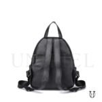 MHU10222001 Mochila de cuero vacuno Negro 3