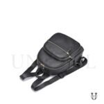 MHU 10322001 Mochila de cuero vacuno Negro 5