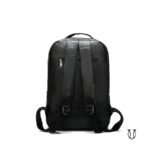 MHU 07022001 Mochila de cuero vacuno Negro 2