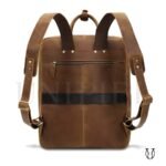 MHU15322002 Mochila de cuero vacuno Natural 3