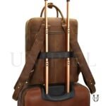 MHU15322002 Mochila de cuero vacuno Natural 4