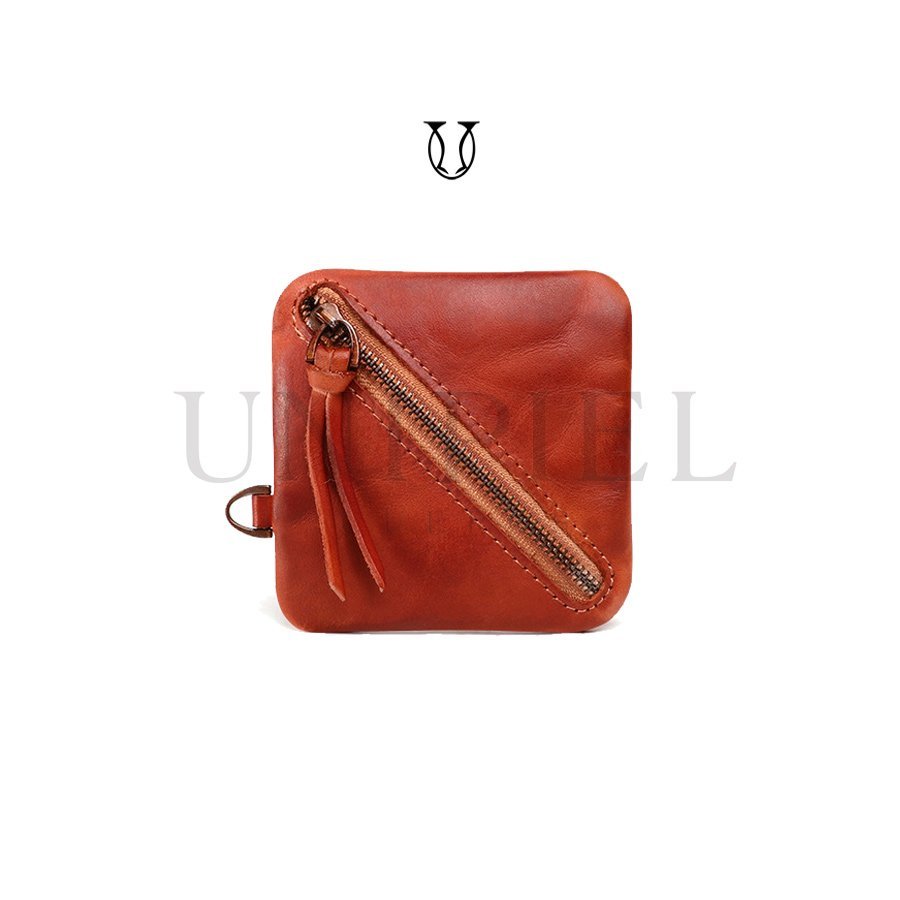 MDD01322004 Monedero cuero vacuno color Apache