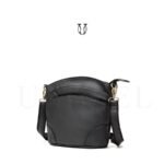 MRU08122001 Cartera morral de cuero vacuno Negro 2