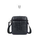 MRU05122001 Morral de cuero vacuno Negro 1