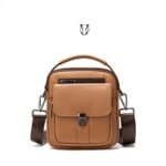 MRU04622005 Morral de cuero vacuno natural 1
