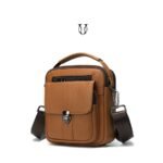 MRU04622005 Morral de cuero vacuno natural 2