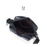 MRU05122001 Morral de cuero vacuno Negro 4