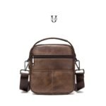 MRU04622005 Morral de cuero vacuno natural 3