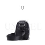 CRD17822001 Morral de cuero vacuno negro 4