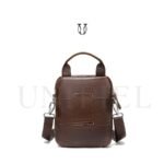 MRU00522003 Morral de cuero vacuno Marron 2