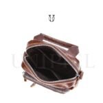 MRU00522003 Morral de cuero vacuno Marron 6