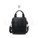 MRU00522001 Morral de cuero vacuno Negro 2