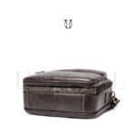 MRU0132002 Morral de cuero vacuno Moro 5