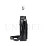 MRU09022001 Morral de cuero vacuno Negro 6