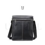 MRU09022001 Morral de cuero vacuno Negro 5