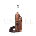MRU12422005 Morral de cuero vacuno Natural 5