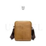 MRU12822005 Morral de cuero vacuno natural 2