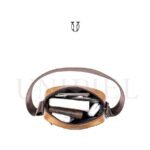MRU12822005 Morral de cuero vacuno natural 6