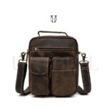 MRU13122002 Morral de cuero vacuno moro 1
