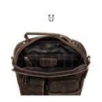 MRU13122002 Morral de cuero vacuno moro 5