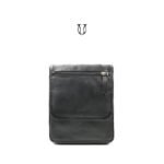 MRU03212001 Morral de cuero ovino Negro 1