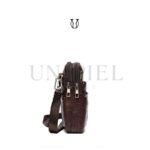 MRU00822003 Morral de cuero vacuno marrón 3