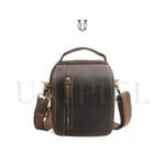 MRU15622002 Morral de cuero vacuno Moro 1