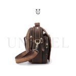 MRU15622002 Morral de cuero vacuno Moro 2