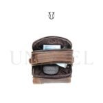 MRU15622002 Morral de cuero vacuno Moro 4