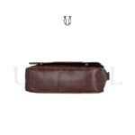MRU07222003 Maletín Morral de cuero res Marrón 4