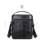 MRU12622001 Morral Cuero de Res Negro 3