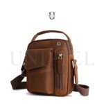 MRU14722002 Morral de Cuero Vacuno Moro 2