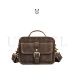 MRU15922127 Maletín Morral de Cuero Res Moro Jaspeado 1