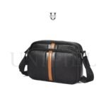 MRU17122001 Morral de cuero vacuno Negro 2