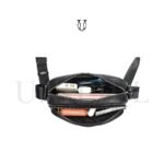 MRU17122001 Morral de cuero vacuno Negro 4