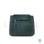 MRU17422014 Cartera Morral de Cuero de Res Verde 2