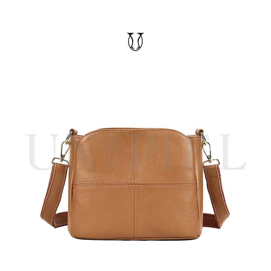 MRU17422005 Cartera Morral de Cuero de Res Natural
