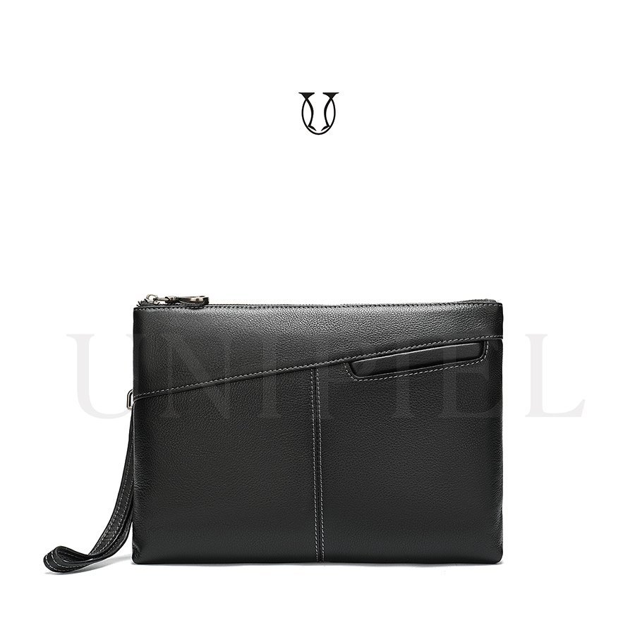 NEC01722001 Neceser de cuero vacuno color negro