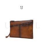 NEC01722003 Neceser de cuero vacuno color marrón 4