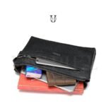 NEC02522001 Neceser de cuero vacuno color Negro 6