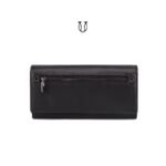BID03322001 Billetera de cuero vacuno Negro 1