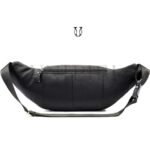 CNG00922001 Canguro riñonera de cuero vacuno negro 2
