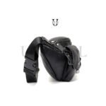 CNG00922001 Canguro riñonera de cuero vacuno negro 3